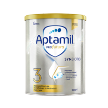 爱他美（Aptamil）澳洲白金版 含DHA叶黄素 婴幼儿配方牛奶粉900g 新西兰原装进口保 3段 1罐 【1-3岁】26年10-12月