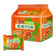 88VIP：康师傅 方便面经典香菜香辣牛肉面103g*五包