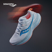 Saucony索康尼坦途2稳定支撑跑鞋男女2024年新款缓震透气跑步鞋运动鞋男 白兰218【男款】 42
