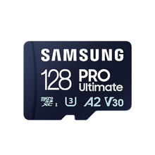 三星 SAMSUNG PRO Ultimate MicroSD存储卡 128GB（UHS-I、U3，A2，V30）