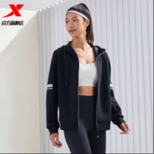 XTEP 特步 女款防风连帽外套