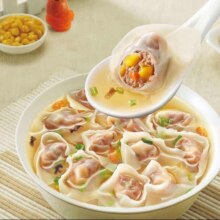 思念速冻馄饨 上汤小云吞 荠菜混沌 珍味三鲜 鲜美猪肉 速食早餐 荠菜猪肉400g/50只