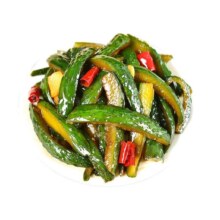 酸辣黄瓜开袋即食手工腌制泡菜 翡翠瓜条250g*1袋