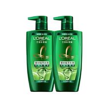 88VIP会员：L'OREAL PARIS 欧莱雅绿瓶茶树植萃去头屑控油男女洗发水露持久留香套装官方正品