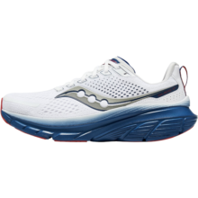 Saucony【彭于晏同款】索康尼向导17减震支撑跑鞋男夏季新款轻便运动鞋男 白兰108 42