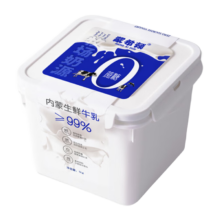蒙希顿 奶皮子老酸奶 570g*3桶