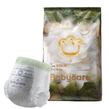 山茶花 纸尿裤夜用bbc尿不湿婴儿超薄透气花苞裤 拉拉裤【3XL】3片