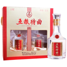 五粮液股份五粮特曲 典藏 浓香型白酒52度475mL*2瓶 礼盒装