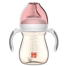 好孩子 goodbaby 好孩子 小饿魔系列 B80374 PPSU奶瓶 240ml 粉红 6月+