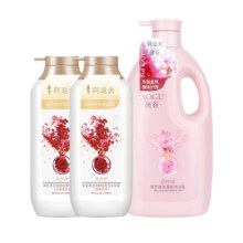 阿道夫 洗沐3件套 洗发水550ml*2+沐浴1.8L