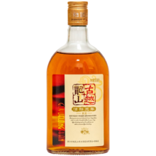 古越龙山浙江绍兴黄酒传统半甜型10度糯米黄酒清醇三年陈酿老黄酒整箱瓶装 500mL 6瓶 整箱装
