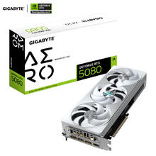 新品发售、PLUS会员：技嘉 雪鹰 GeForce RTX 5080 AERO OC SFF 独立显卡 16GB