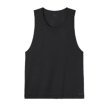 迪卡侬（DECATHLON）运动背心男夏跑步健身速干跑步背心篮球无袖田径训练服MSCF 【初阶款】黑色(新老旧款随机发货) L