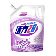 活力28 洗衣液薰衣芬芳持久留香去污渍家庭装 2kg
