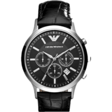 安普里奥·阿玛尼（Emporio Armani）【送礼推荐】手表男款 石英手表休闲简约多功能男表情人节礼物 AR2447 43mm