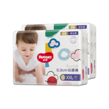 好奇（Huggies）金装成长裤XXL74(15kg以上)加加大号婴儿尿不湿超薄拉拉裤