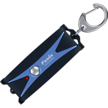 FENIX菲尼克斯 E03R V2.0钥匙扣小手电便携EDC家用500流明高亮手电筒 枪灰色
