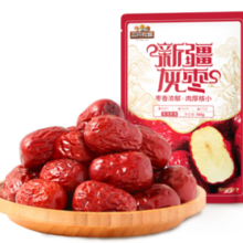 限四川！Three Squirrels  三只松鼠 一级灰枣500g