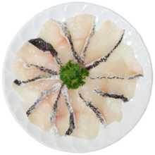 即食家黑鱼片250g免浆酸菜鱼水煮鱼生鱼片火锅食材冷冻鱼类