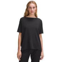 38节：lululemon 丨Back in Action 女士短袖 T 恤 LW3FHNS 黑色 XS /4
