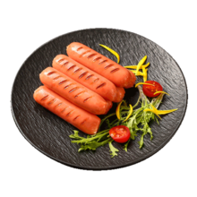 喜旺台式烤香肠300g*2早餐鸡肉香肠爆汁热狗肠生鲜空气炸锅食材