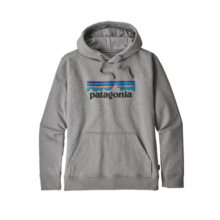巴塔哥尼亚（Patagonia）P-6 Logo 男式潮流经典舒适加绒卫衣39539 黑色 M