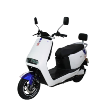 五星钻豹电动车72V20AH电动轻便摩托车成人外卖车800W大功率电机长续航电动车 N1 天使稚白/靓彩红/新豪爵蓝