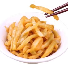 重庆涪陵 鲜脆榨菜丝50g*10袋