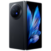 vivo X Fold3 12GB+256GB 薄翼黑 219g超轻薄 5500mAh蓝海电池 折叠屏 AI 手机 政府补贴