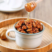 华味亨450g琥珀核桃仁 核桃仁特产坚果果仁炒货休闲零食 450g琥珀核桃仁