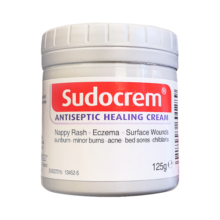 Sudocrem婴幼儿屁屁霜125g/罐屁屁乐PP霜护臀膏去黑头