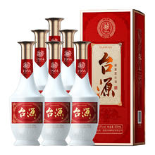 台源 53度酱香型白酒 53%Vol. 500ml*6瓶