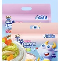小鹿蓝蓝 婴幼儿谷物肉蔬营养面 450gX2袋