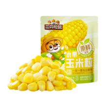 plus会员：三只松鼠甜玉米粒600g袋装