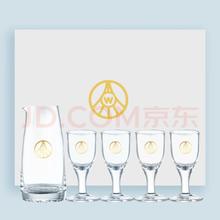 五粮液 WULIANGYE 白酒酒具礼盒套装含1个分酒器4个小酒杯（不含酒水）年货节送礼