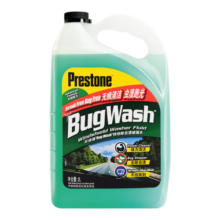 百适通（Prestone）汽车玻璃水 去虫胶雨刮水 去油膜雨刷精 0℃夏季 AS257 2L*2瓶装