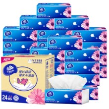 88VIP、维达超韧3层M码纸巾120抽×24包 *3件