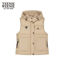 TEENIE WEENIE 小熊简约羽绒服马甲