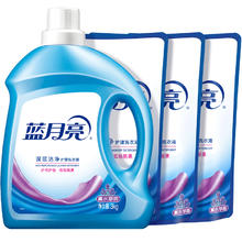 蓝月亮 深层洁净洗衣液 3kg瓶+1kg*3袋+500g袋 薰衣草香