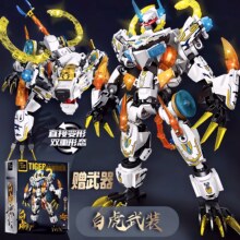 25新款神话悟空青龙白虎朱雀机甲积木 任选