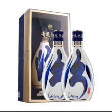 汾酒 青花30 复兴版53° 500ml*2瓶 清香型白酒 礼盒装 海外版 2024年