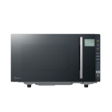 美的（Midea）微碳系列微波炉家用微烤一体机不锈钢内胆一级能效平板23升解冻解热PC23M8