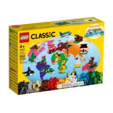 乐高（LEGO）积木玩具 经典创意系列 11015环球动物大集合 4岁+早教新年礼物