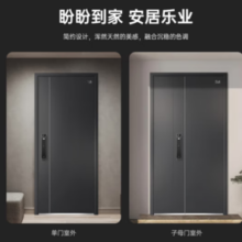 PANPAN 盼盼 防盗门甲级家用安全门指纹锁-单门-2050*960-外开 机