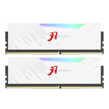 金百达（KINGBANK）64GB(32GBX2)套装 DDR5 6400 台式机内存条海力士A-die颗粒 白刃RGB灯条 C32 适配黑神话悟空