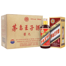 茅台 茅台王子酒 王子酱色 酱香型白酒 53度 500ml*6瓶 整箱装