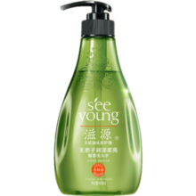 滋源（seeyoung）洗发水露柔顺无硅油护发去屑亮泽抚平毛躁保湿滋润香氛洗头膏 馨香柔顺保湿洗发水400ml*2