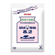 悠哈UHA 国产经典糖果零食 婚庆喜糖 特浓牛奶糖果 300g