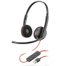 博诣 缤特力（Plantronics）C3220 双耳话务耳机耳麦/降噪麦克风/USB线控