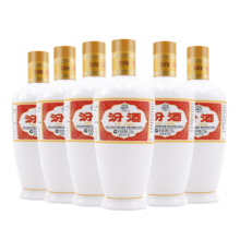 汾酒 出口白瓷 清香型白酒  53度 250mL*6瓶